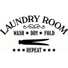 laundry room wash dry fold repeat