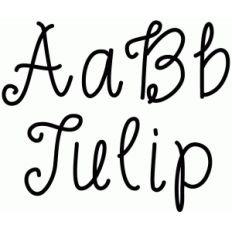 tulip font