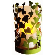 ivy papercut lantern