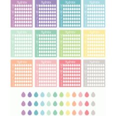 hydrate planner stickers