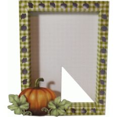 pumpkin 3d 4x6 frame