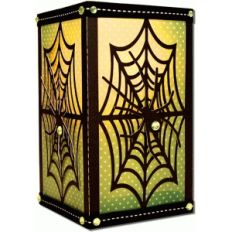spider web flameless candle votive