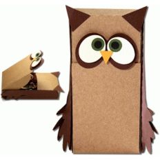 owl slider hatch treat box